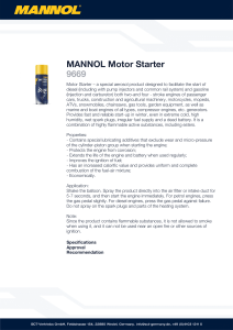 MANNOL Motor Starter