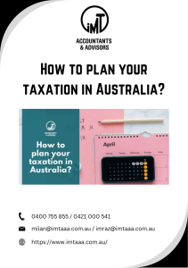 How to plan your taxation in Australia
