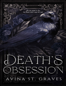 Deaths Obsession A Paranormal Dark Romance (Avina St. Graves)