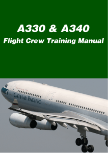 Airbus A330 and A340 flight crew training manual