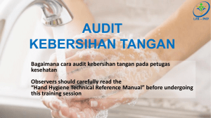 Audit Kebersihan Tangan KKT