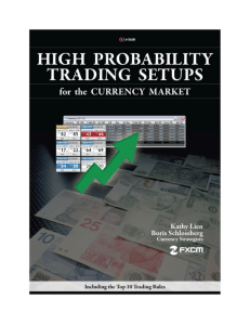 High probability trading setups