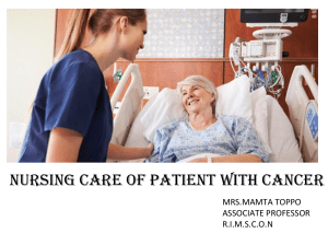 nursing-care-of-client-with-cancer