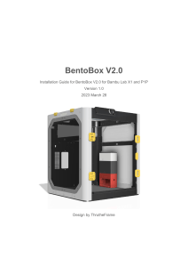 BentoBox20 User Guide 20230328