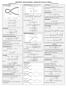 rocket propulsion