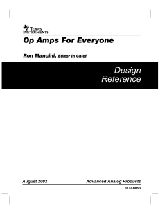 op amps everyone