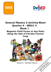 LAS-GenPhysics2 Q4 MELC 4-Week-1