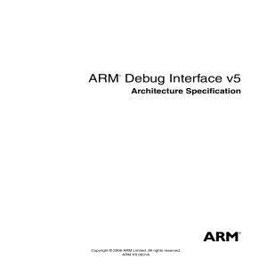 IHI0031A ARM debug interface v5