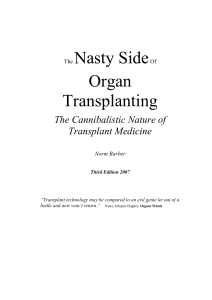 Organ Transplanting