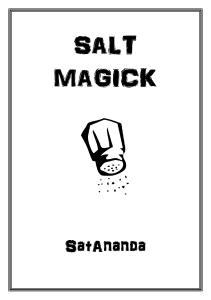 Salt Magick - SatAnanda