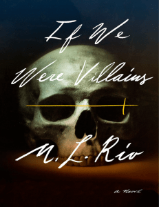 If We Were Villains (M. L. Rio) 