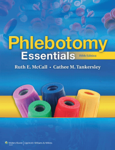 Phlebotomy Essentials Fifth Edition