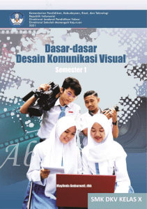 Dasar-Dasar Desain Komunikasi Visual Kelas X Sem 1