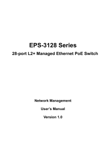 CTS-EPS User manual