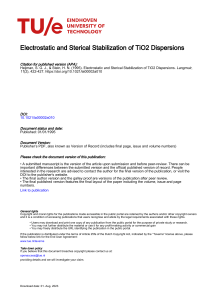 Stabilizing and dispersing methods of TiO2 nanoparticles4