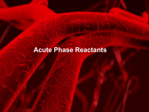 Acute Phase Reactants