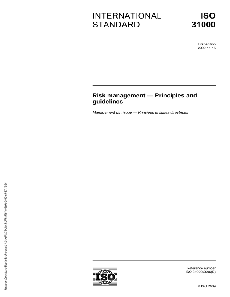 ISO 31000