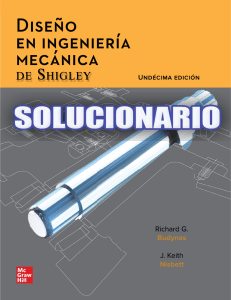 Shigley's Mechanical Engineering Design Solutions Manual