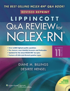 Copy of Lippincott-s Q-A Review for NCLEX-RN- 11th Edition-1