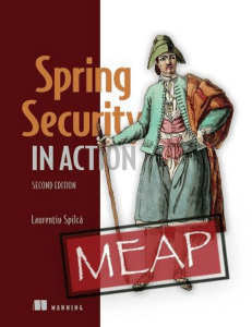 Spilca L. Spring Security in Action (MEAP v6) 2ed 2023