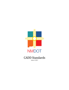 1 General CADD Standards 2021