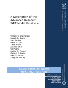 WRF Model 4