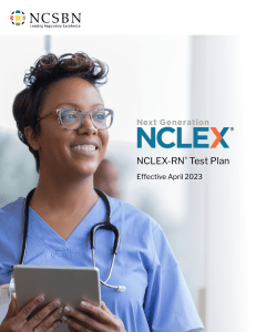 2023 NCLEX-RN Test Plan