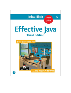 Effective Java