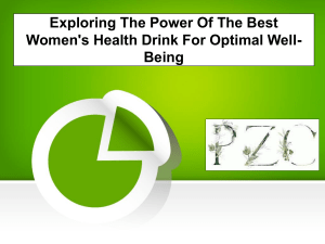 Exploring The Power Of The Best Women's Health Drink For Optimal Well-Being