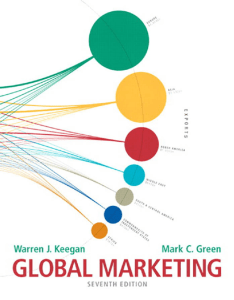 Global Marketing 7th Edition