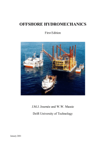 OffshoreHydromechanics Journee Massie