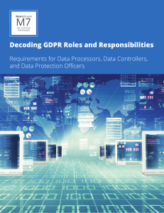 Decoding GDPR Roles and Responsibilities