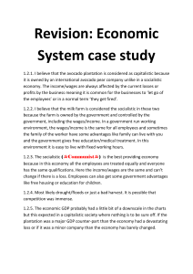 EMS Revision Economic system case study