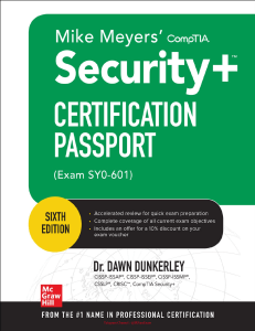 mike-meyers-comptia security+- certificatioin-passport