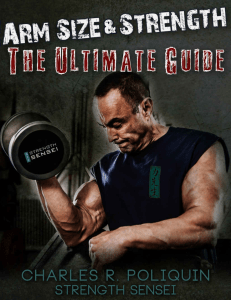 Arm size strenght Charles Poliquin