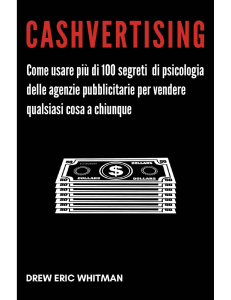 Cashvertising  Come usare piu d - Drew Eric Whitman