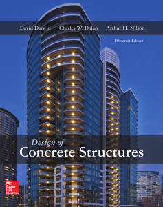 Design of Concrete Structures - Darwin