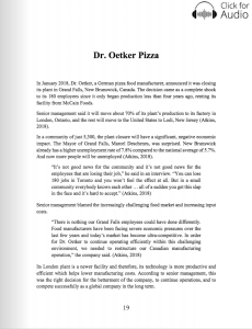 Dr. Oetker Case