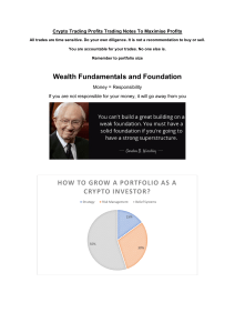 Crypto Trading Notes: Maximize Profits