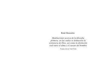 Meditaciones Metafisicas - Rene Descartes