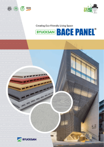 BACE panel catalogue Eng.2305
