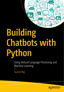 Building Chatbots with Python Using Natu