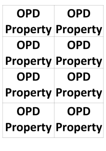 OPD Property