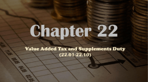 chapter 22 VAT
