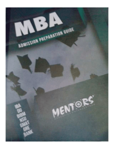 Mentors MBA Admission Guide  (1)