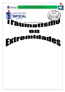 10.- TRAUMATISMO EN EXTREMIDADES