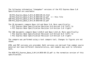 CB-PCI Express Base 5.0r1.0-2019-05-22