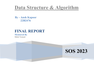 SOS  2023 Final report