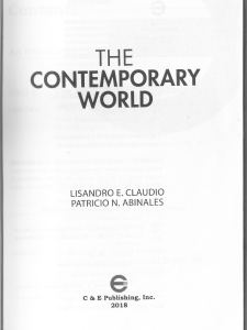 pdfcoffee.com the-contemporary-worldpdf-pdf-free