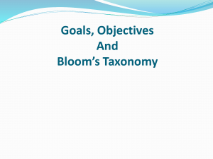4-Bloom s-Taxonomy